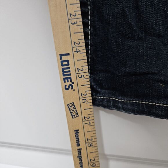 Big Star Remy Skinny Jeans Women's 27 (28x26.5) Blue Low-Rise Embroidered VGUC - Picture 9 of 10